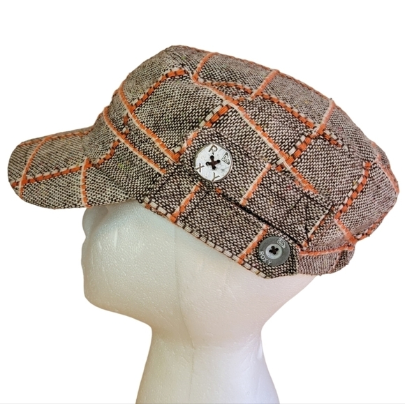 ROXY Tweed Newsboy Cap - Picture 1 of 10